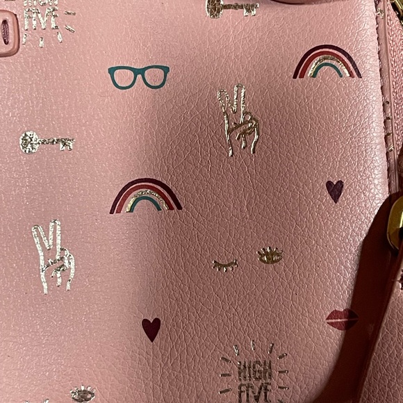 Fossil Caroline RFID Zip Around Wallet Cherry Blossom - Picture 4 of 8